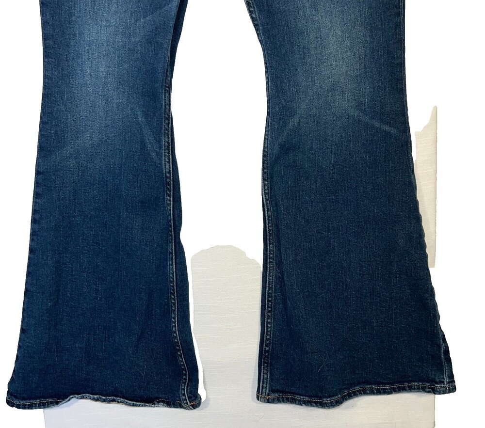 Arizona Jeans Co Jeans Womens Size 13 High Rise Vintage 70's Flare Leg - Picture 3 of 15